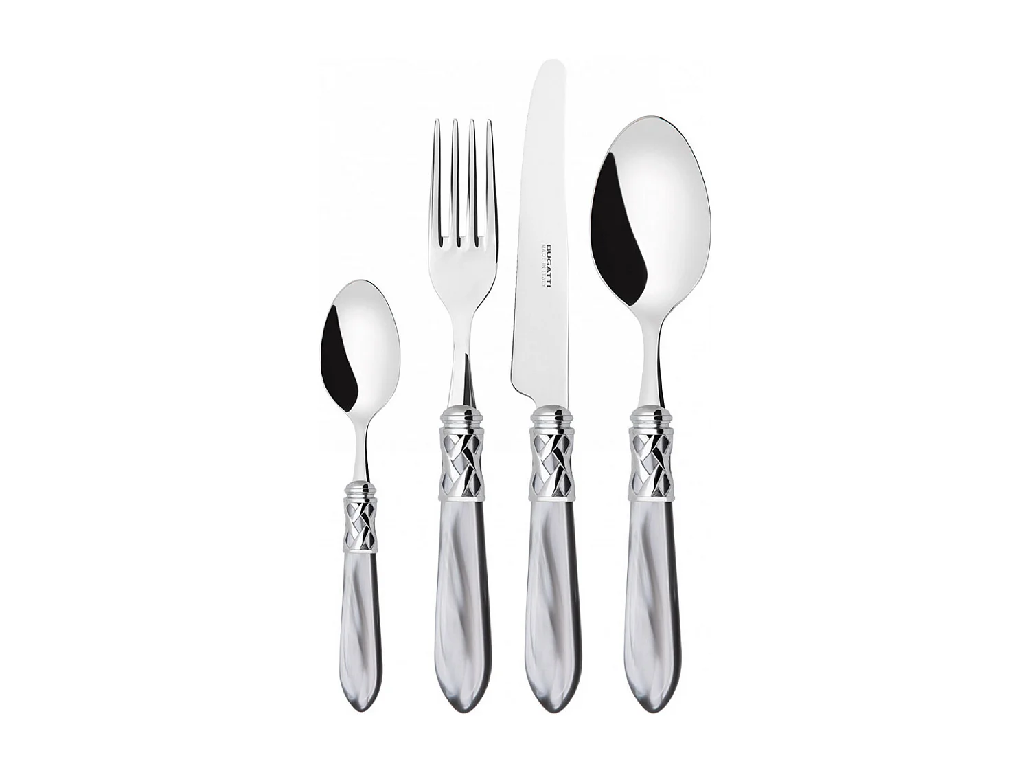 ALADDIN ghiera cromata set 24pz colore grigio in scatola gallery