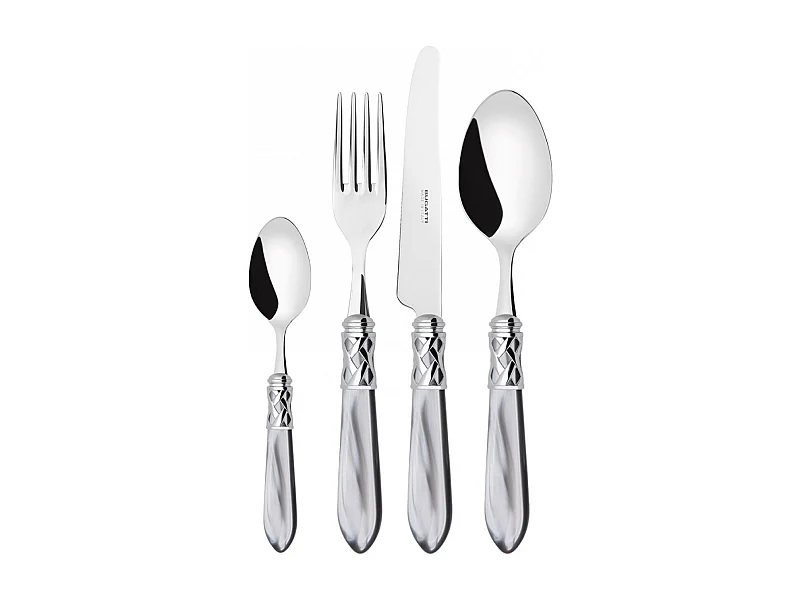 ALADDIN ghiera cromata set 24pz colore grigio in scatola gallery