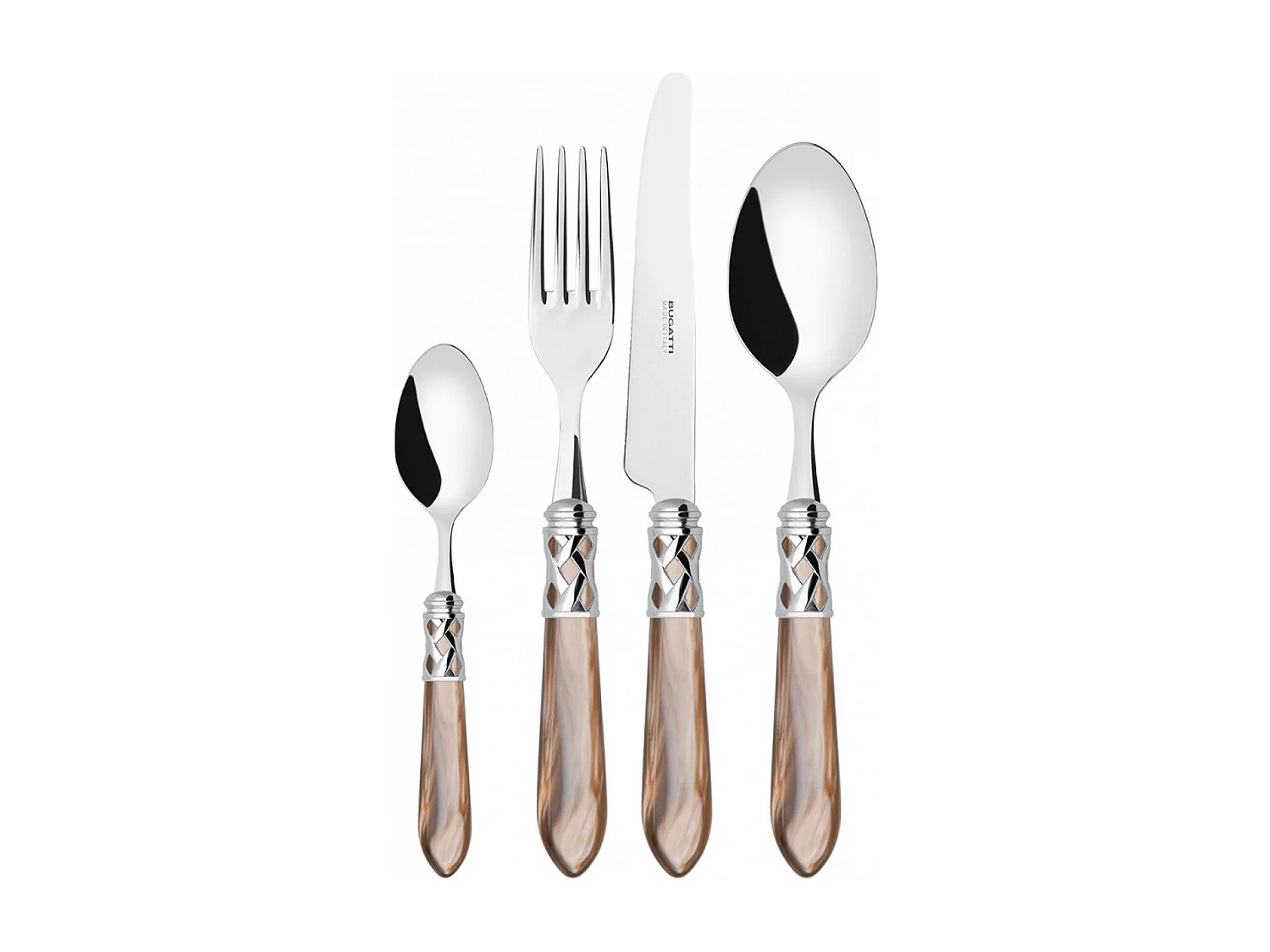 ALADDIN juego anillos cromados 24pzs color onix en caja galería