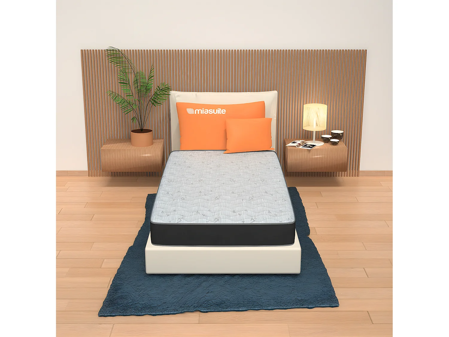 Materasso per Lettino 70x190 Alto 13 cm - Waterfoam, Traspirante | Summit