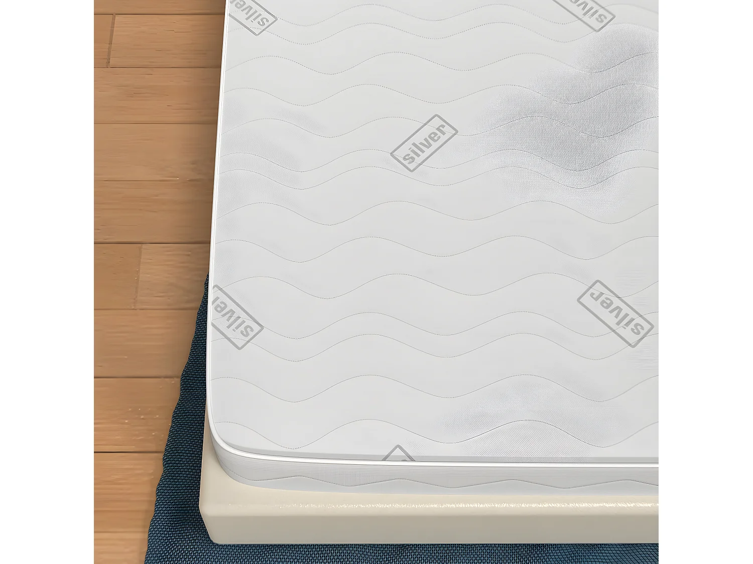 Matratze 70x190 Höhe 16 cm - Silver, Waterfoam, unverformbar | Levante H16