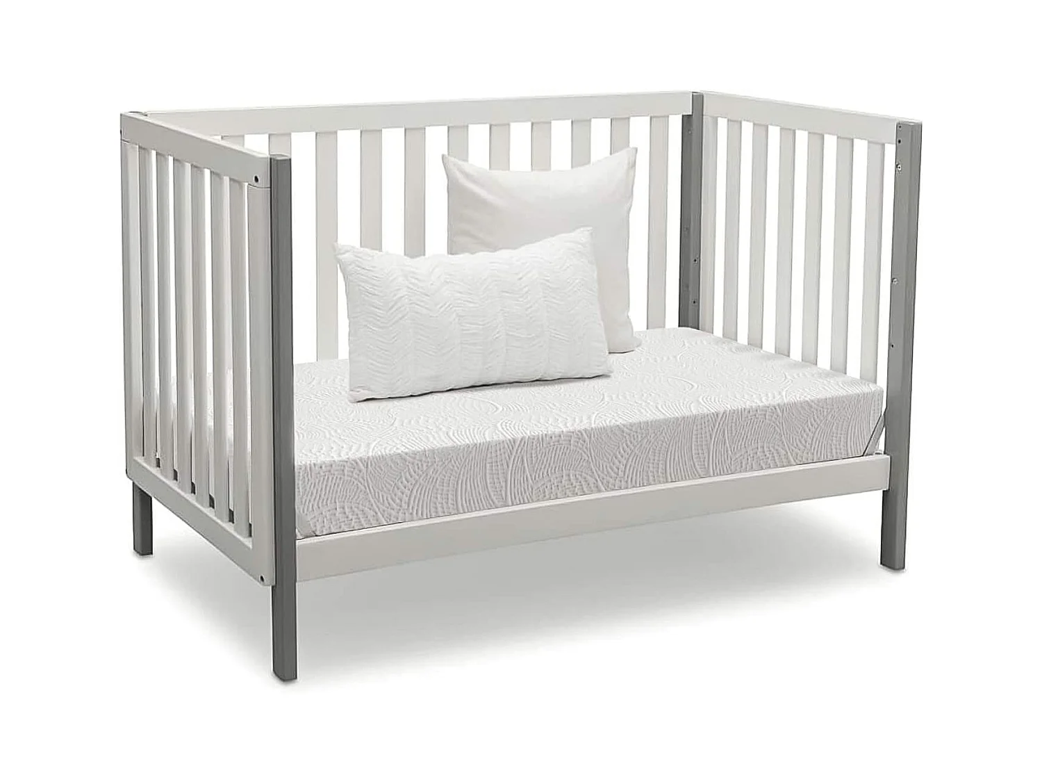 Matratze für Wiege 50x135 - Höhe 14 cm, Waterfoam, Abziehbar, Milbenhemmend | Sim