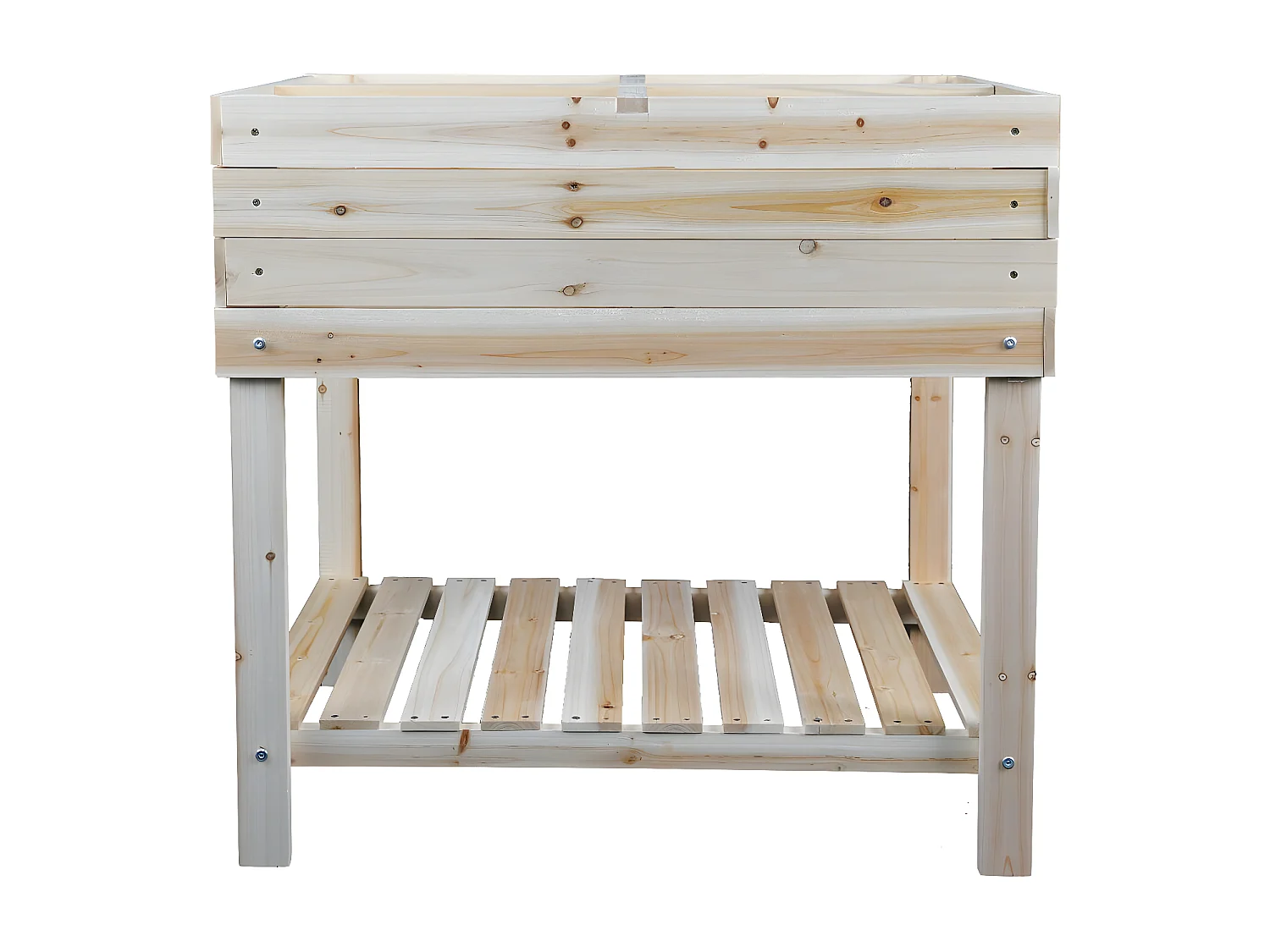 Carré potager sur pieds "Tulipes" - 80 x 60 x 80 cm