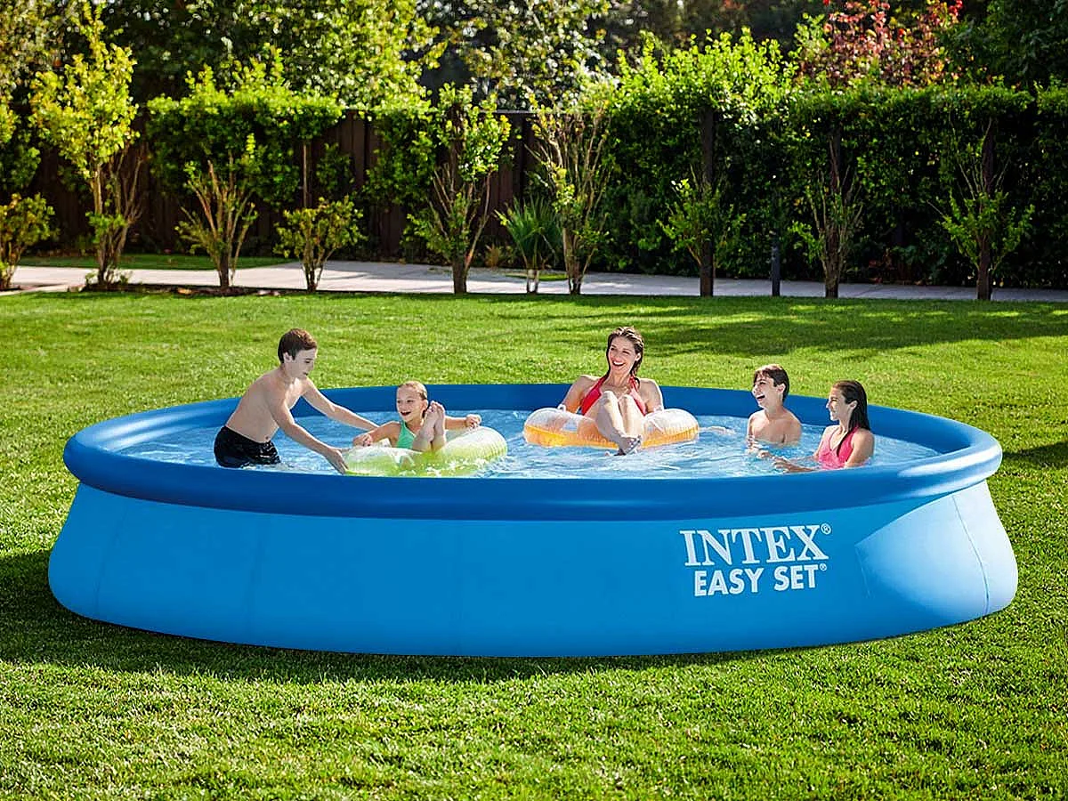 Piscine autoportée Easy Set 4,57 x 0,84 m - Intex