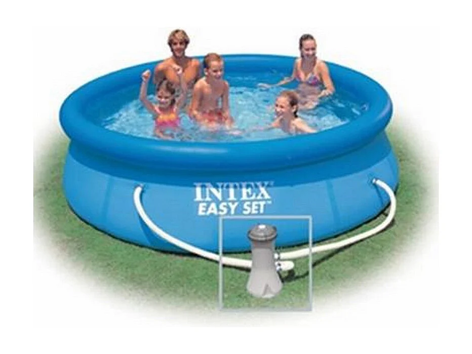 Intex 28122 Easy Set piscina fuori terra gonfiabile rotonda 305x76