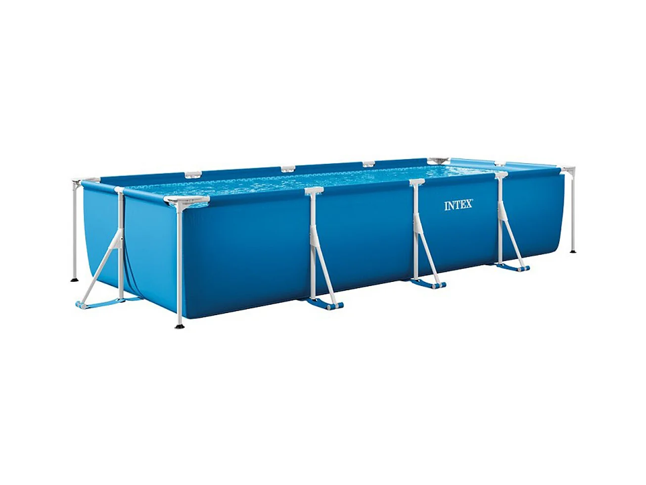 Piscine tubulaire rectangulaire 4,50 x 2,20 x 0,84 m - Intex