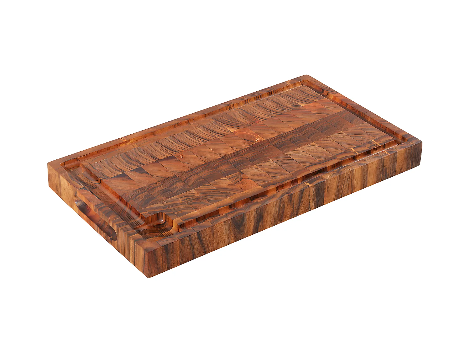 Bloc de boucher en Acacia 45x25x4 cm