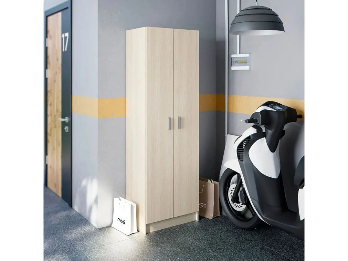 Armario multiusos 2 puertas - Roble