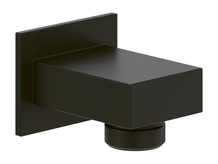 Coude de raccordement mural VILLEROY ET BOCH Universal rectangle Noir mat