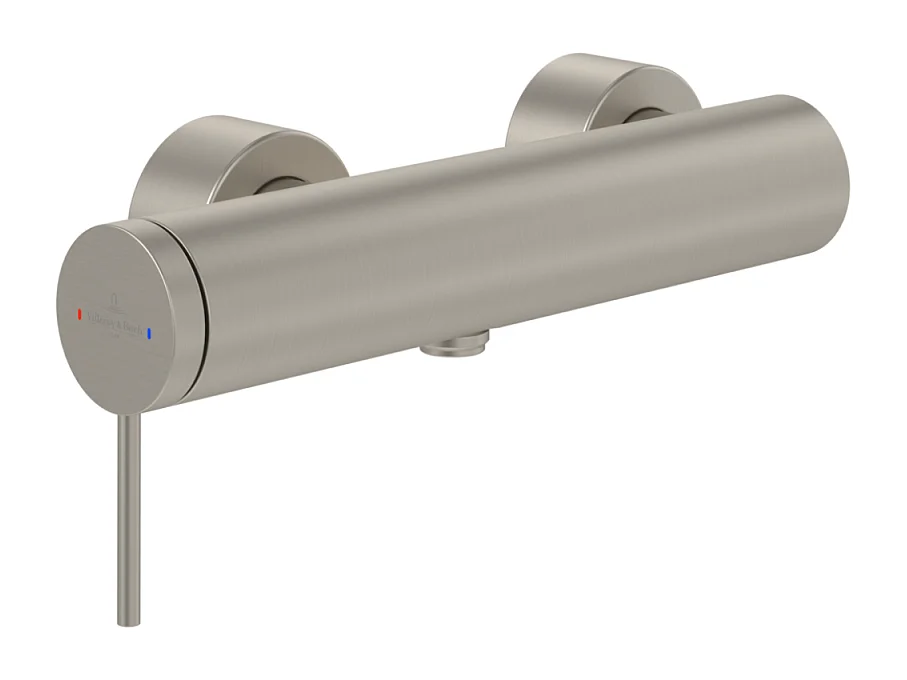 Mitigeur mécanique douche VILLEROY ET BOCH Loop & Friends Brushed Nickel Matt