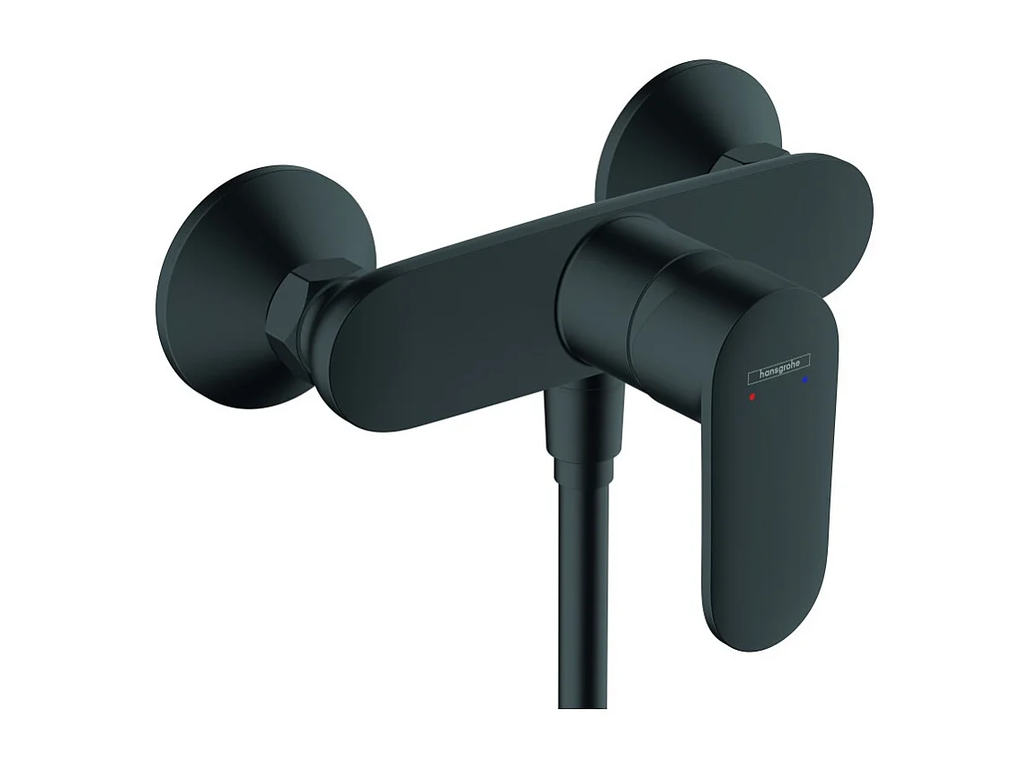 Mitigeur douche mécanique HANSGROHE Vernis Blend noir mat