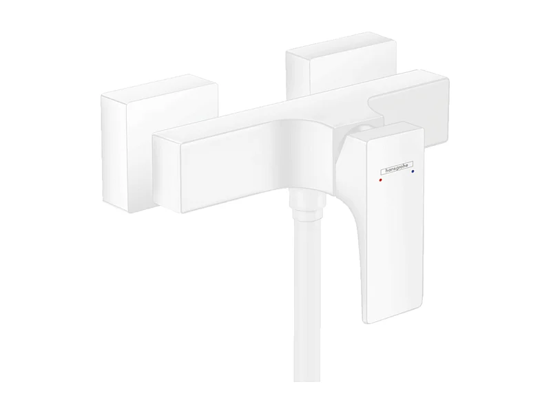 Mitigeur douche mécanique HANSGROHE Metropol blanc mat