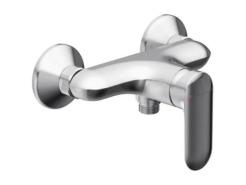 Mitigeur douche JACOB DELAFON Kumin, mécanique et mural, Chrome