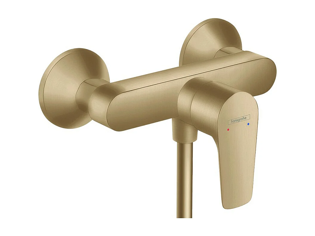 HANSGROHE Talis E mezclador de ducha mecánico bronce cepillado