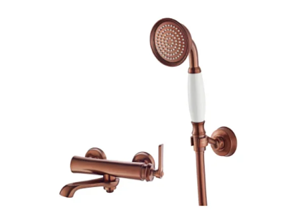 Mitigeur bain douche avec pommeau de douche et support Paini Lady's Auburn