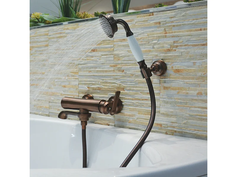 Mitigeur bain douche avec pommeau de douche et support Paini Lady's Auburn