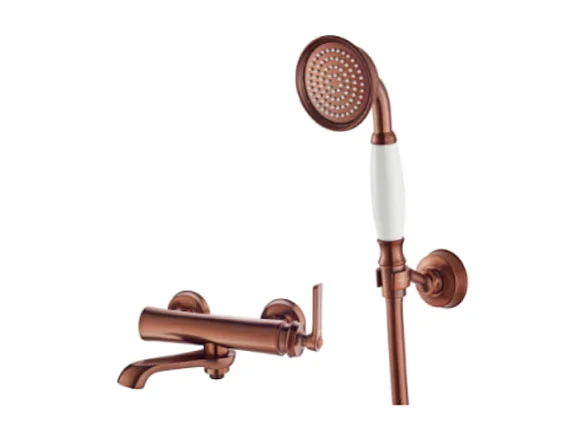 Mitigeur bain douche avec pommeau de douche et support Paini Lady's Auburn