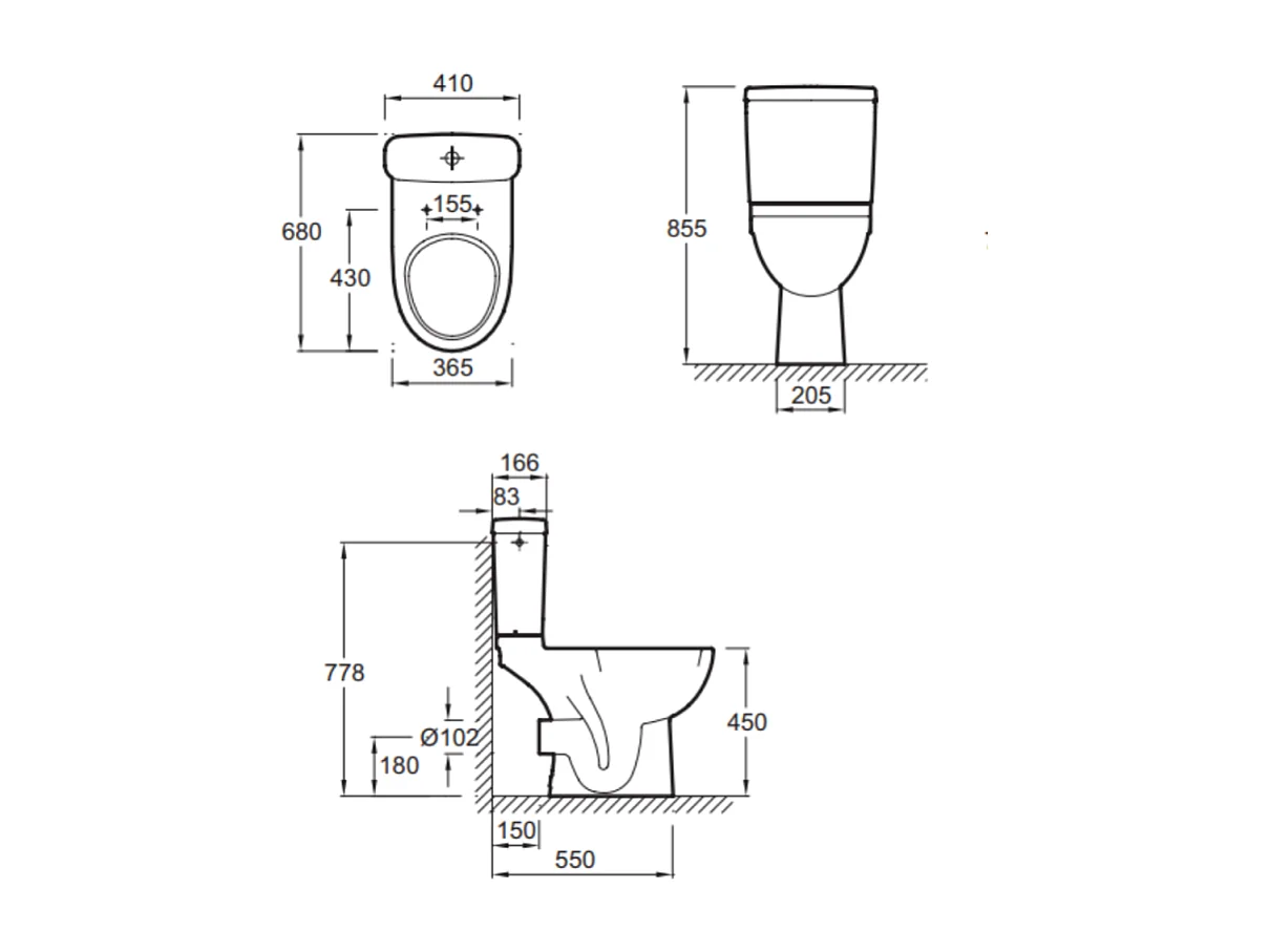WC à poser PMR JACOB DELAFON Odéon up + abattant