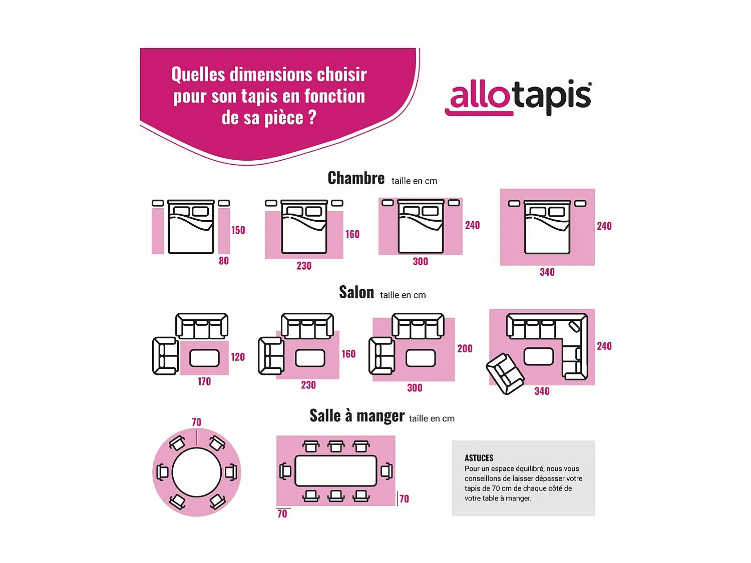 Tapis de salon NAF NAF HENDRI 200x290 cm