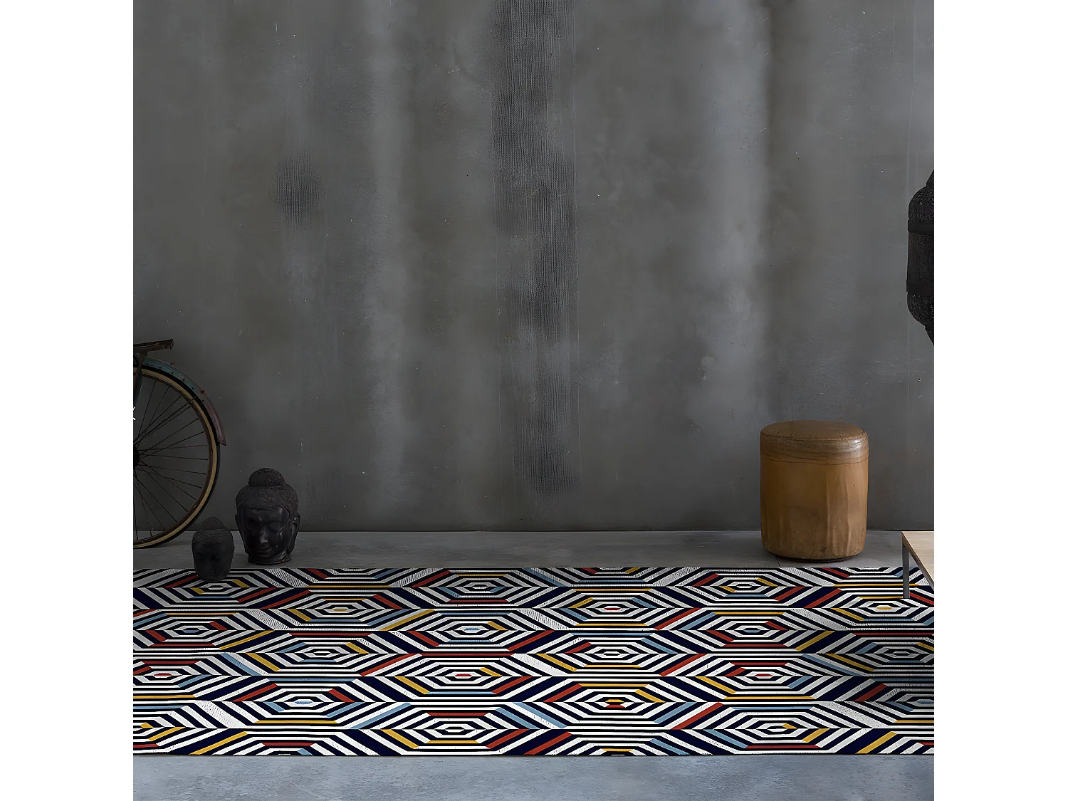 Tapis de salon NAF NAF CONCENTRIC 160x230 cm