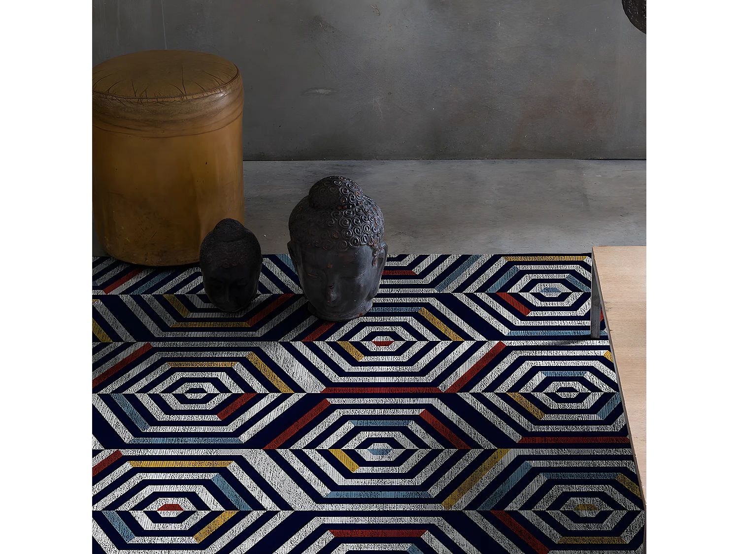 Tapis de salon NAF NAF CONCENTRIC 160x230 cm