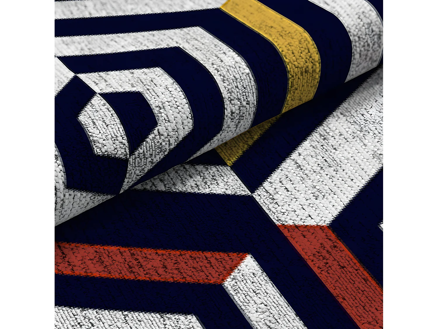 Tapis de salon NAF NAF CONCENTRIC 160x230 cm