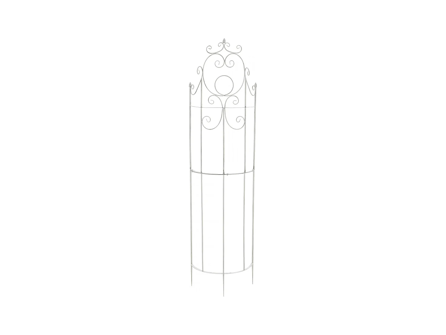 Treillis - Métal - Blanc antique - Lavendel