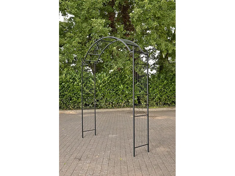 Arche à rosiers - Métal & Métal - Noir - Flexi