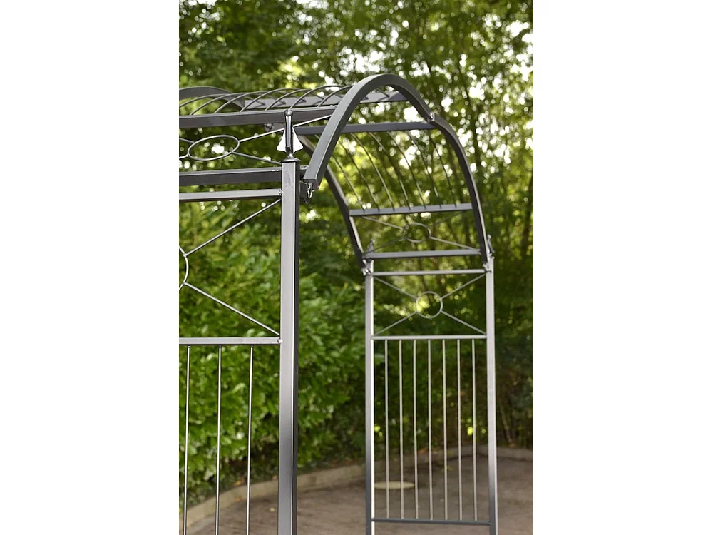 Rozenboog - Metalen & Metaal - zwart - Flexi