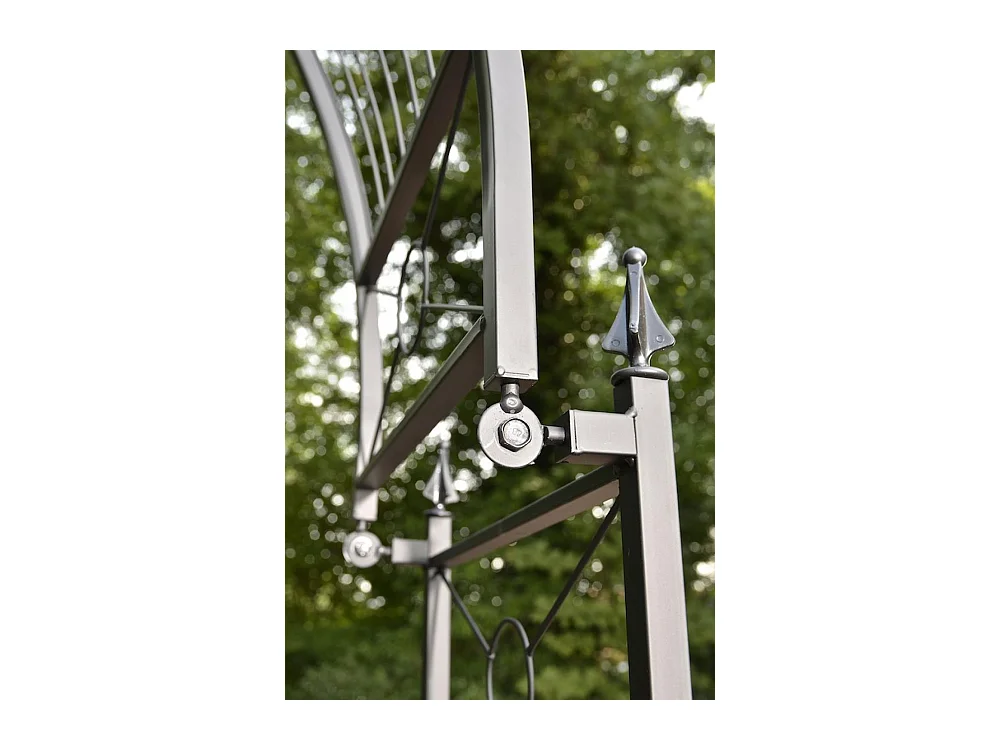 Rozenboog - Metalen & Metaal - zwart - Flexi