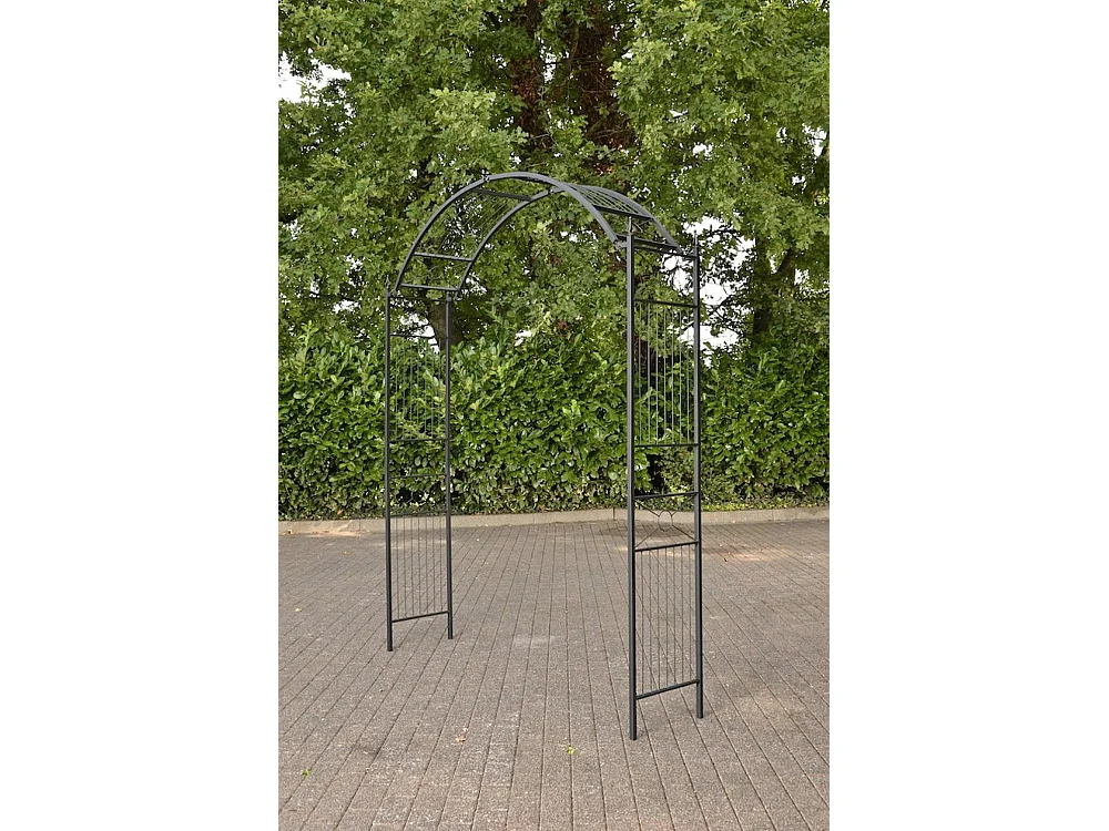 Arche à rosiers - Métal & Métal - Noir - Flexi