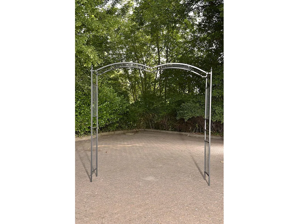 Arche à rosiers - Métal & Métal - Noir - Flexi