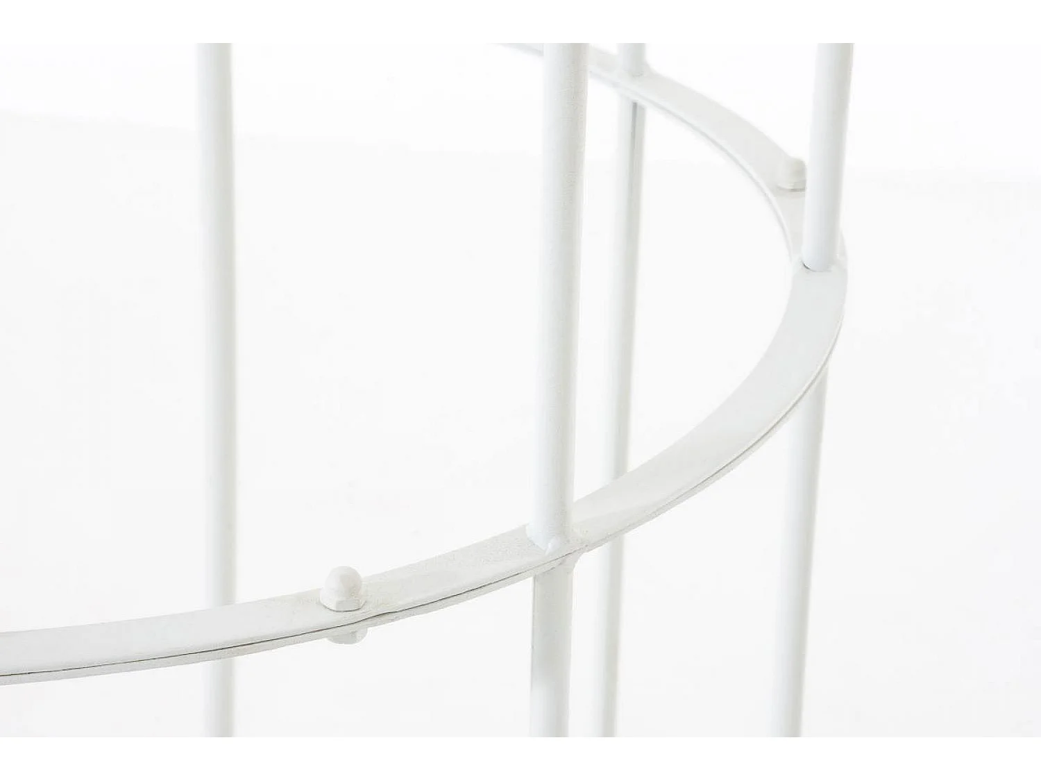 Treillis - Métal - Blanc - Lavendel