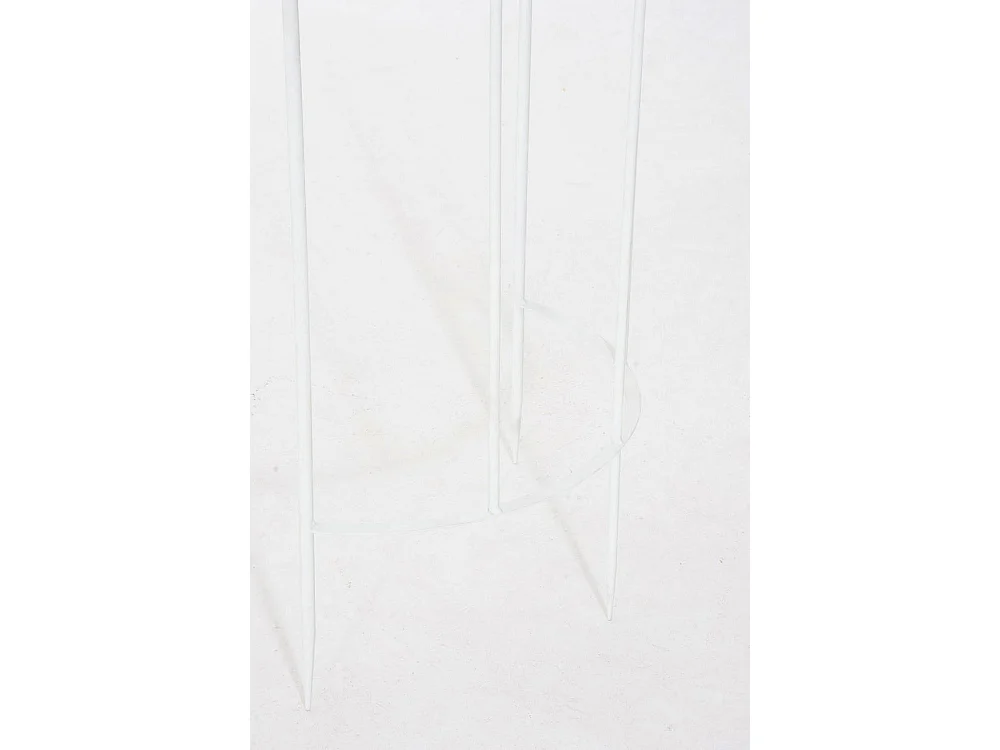 Treillis - Métal - Blanc - Lavendel