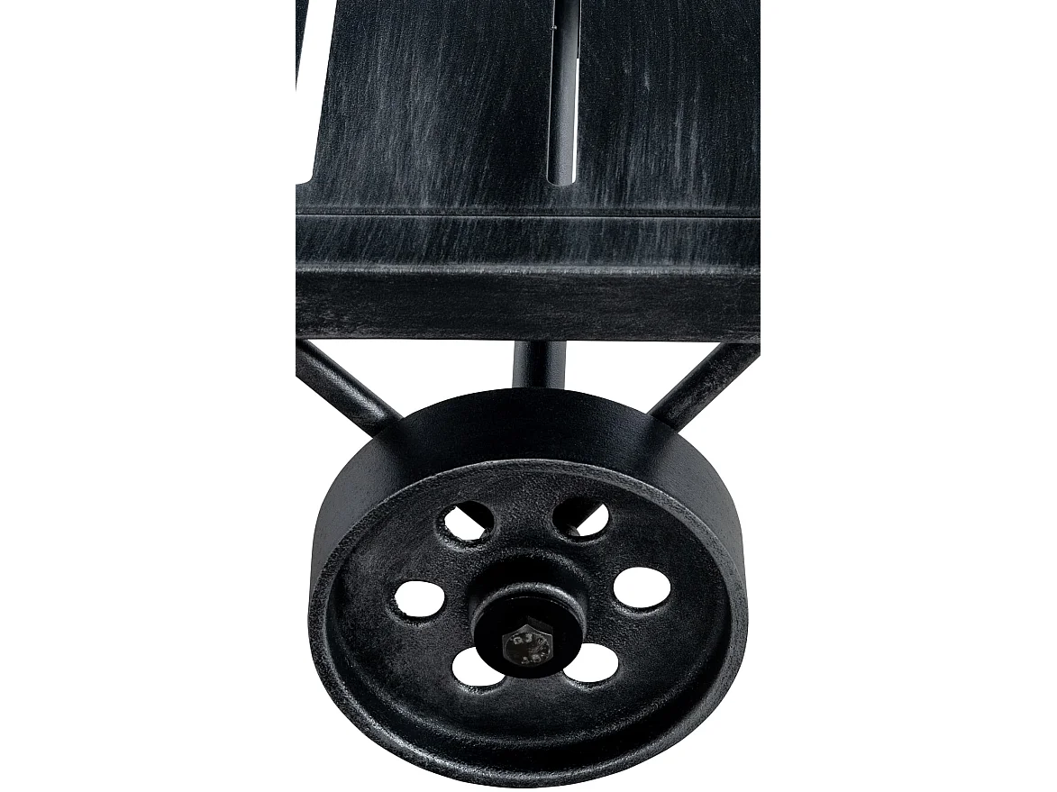 Servierwagen - Metall & Metall - antik silber - Spring