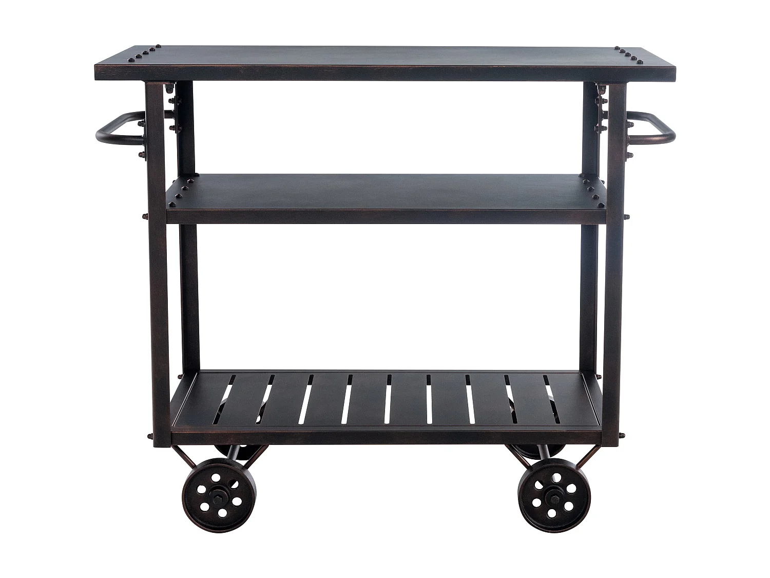 Serveerwagen - Metalen & Metaal - bronzen - Spring