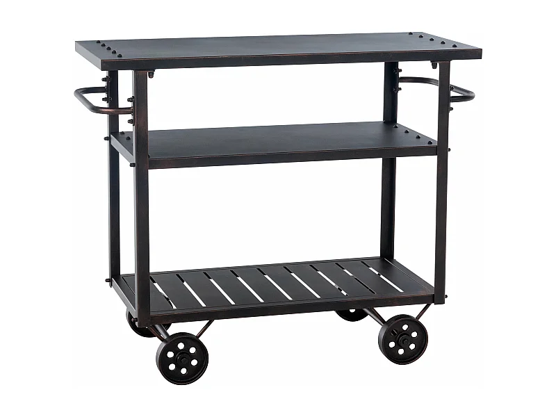 Serveerwagen - Metalen & Metaal - bronzen - Spring