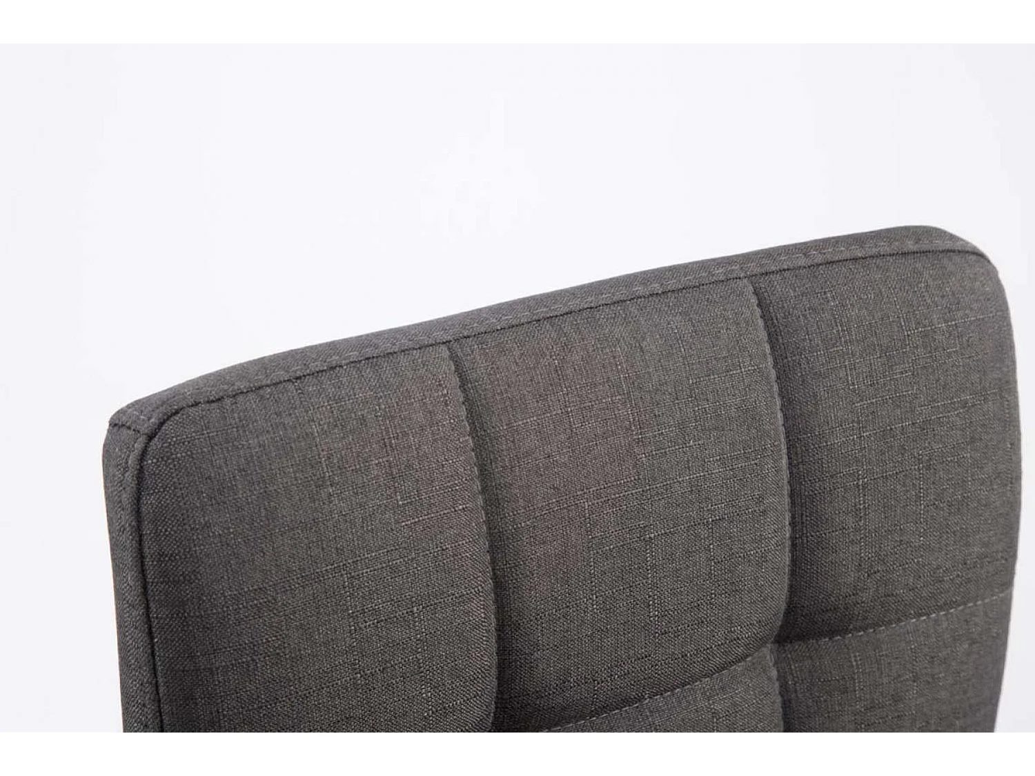 Lot de 2  Fauteuil pivotant - Tissu & Antique clair - Gris foncé - Palma V2