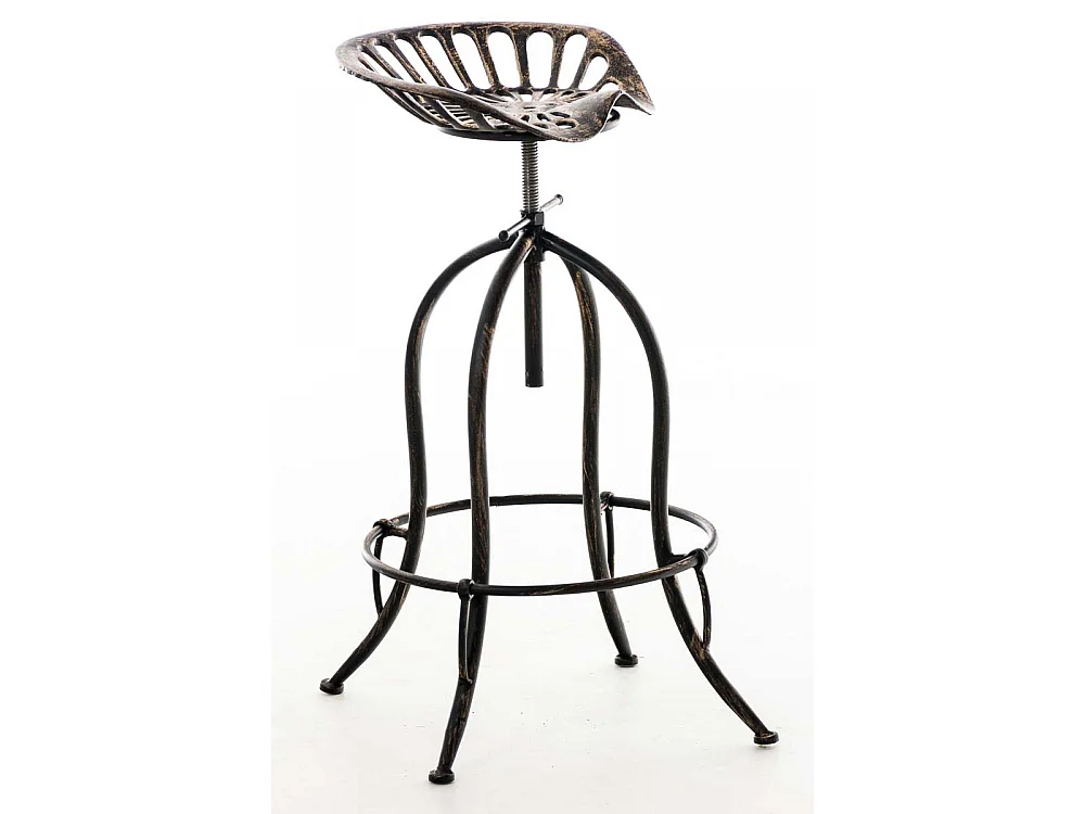 Tabouret de bar - Métal & Acier inoxydable - Bronze - MIMOSA