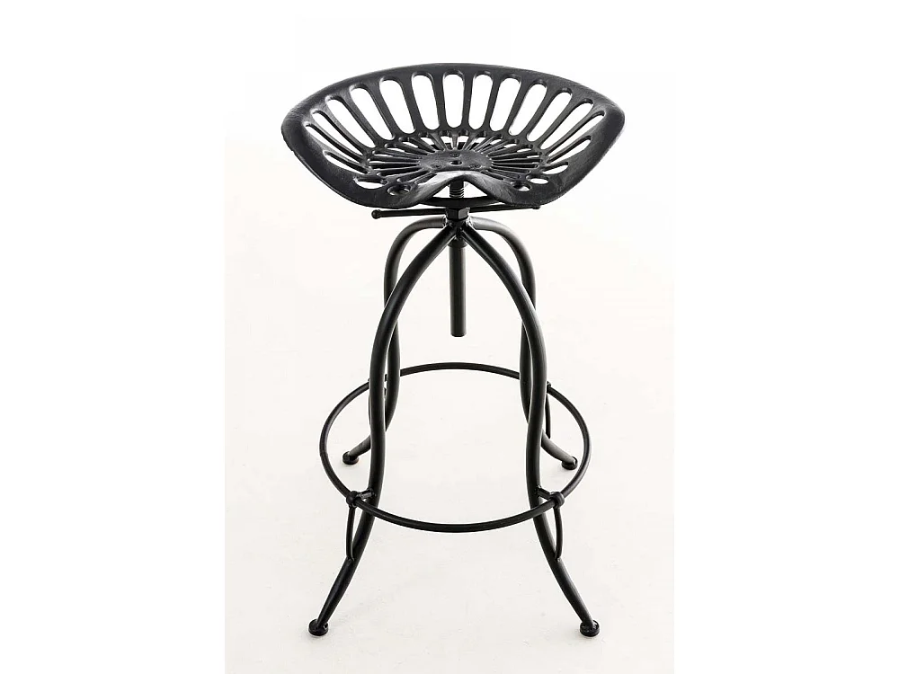 Barhocker - Metall & edelstahl - schwarz - MIMOSA