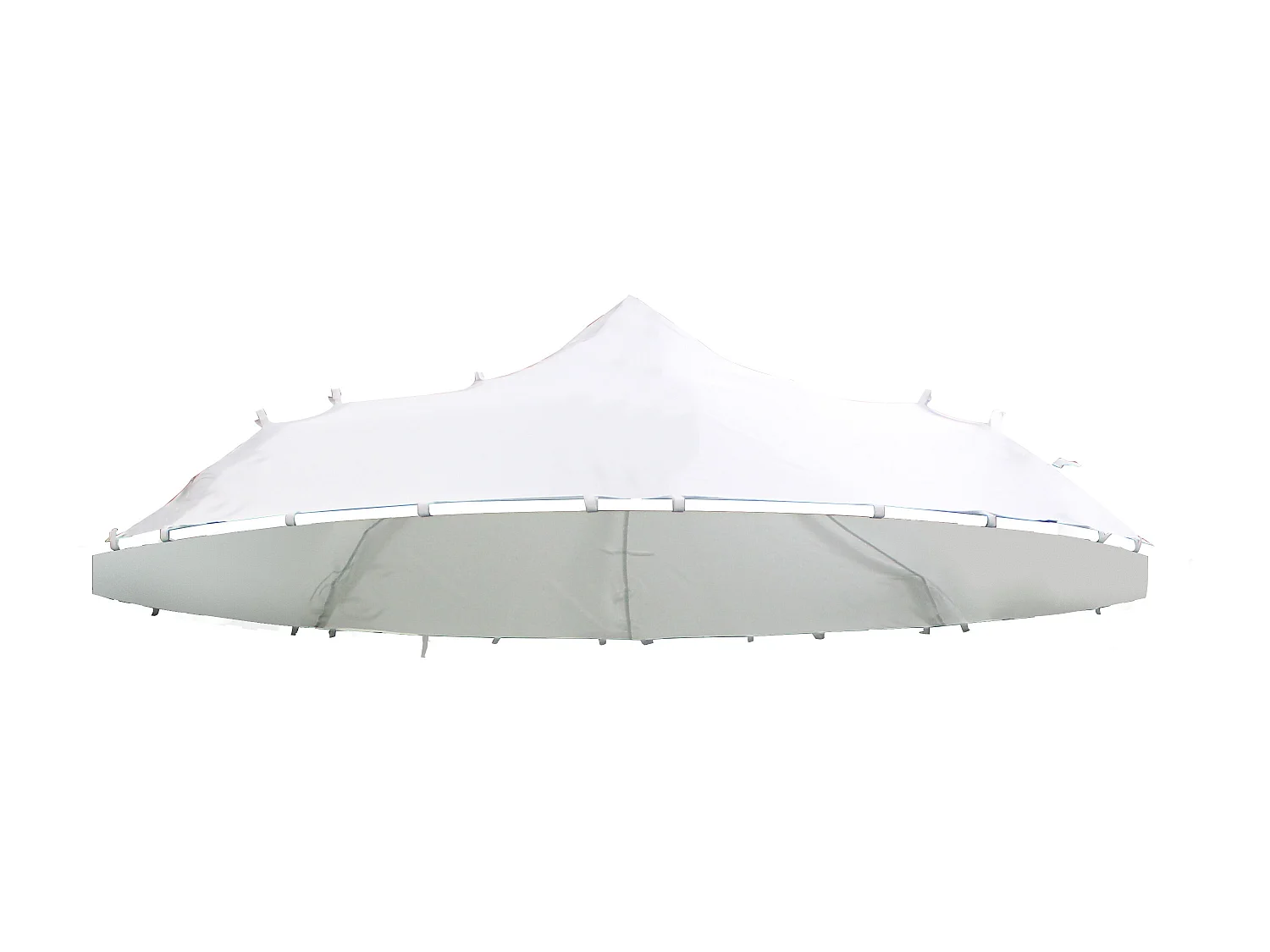 Ersatzbespannung für Gartenpavillon - Polyester - Weiß - TILCARA