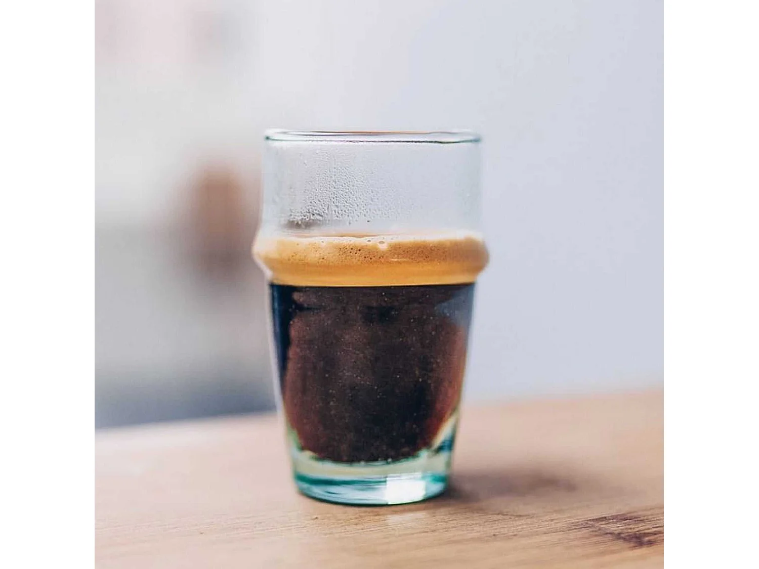 Novastyl - Lot 6 Gobelets A Cafe Beldi 9cl En Verre Recycle Transparent