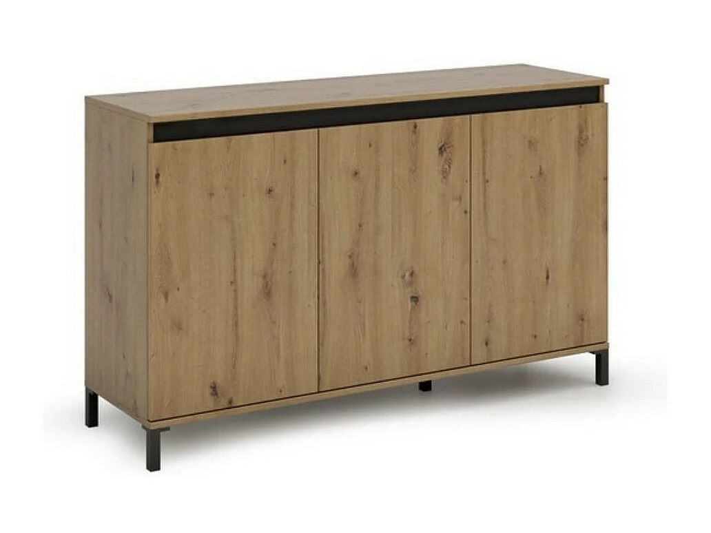 Armoire à Usages Multiples Génie, Chêne, 138x84x40 cm, Seven Design