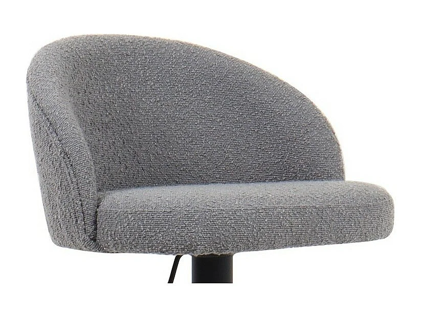 Banco de bar estilo vintage na cor cinza. Coleção HYDRA