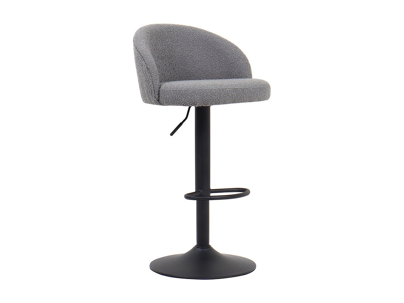 Sgabello da bar stile vintage colore marrone scuro. Collezione ALTO
