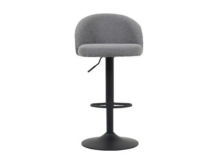 Banco de bar estilo vintage na cor cinza. Coleção HYDRA