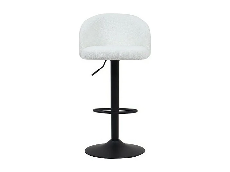 Tabouret de bar style vintage coloris blanc. Collection HYDRA