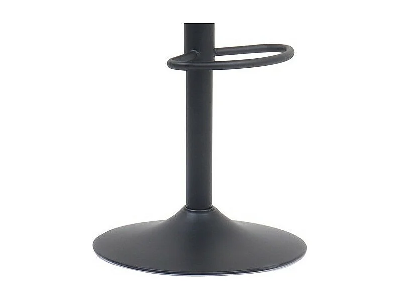 Tabouret de bar style vintage coloris cognac. Collection FERNAND