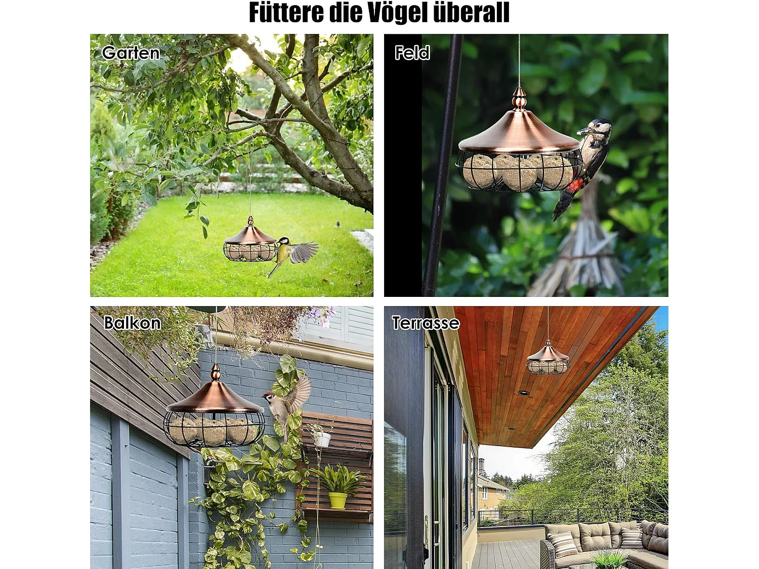 Meisenknödelhalter Vogelfutterstation