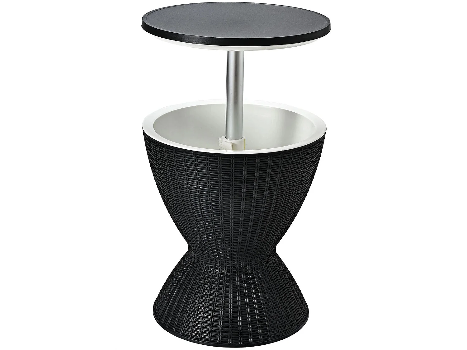 Table de bar avec bac à glaçons Mini-réfrigérateur
